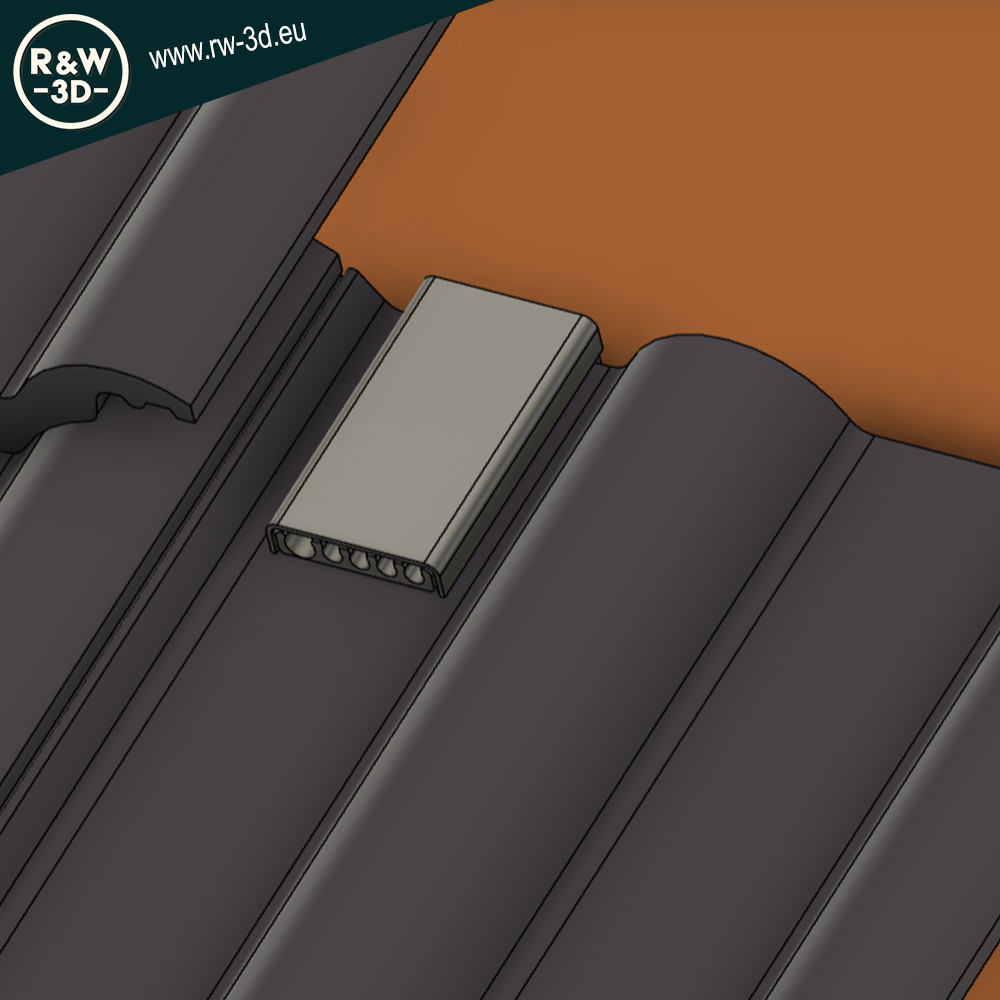 PV Kabeldurchführung Dachdurchführung Ziegeldach Frankfurter Finkenberger Pfanne