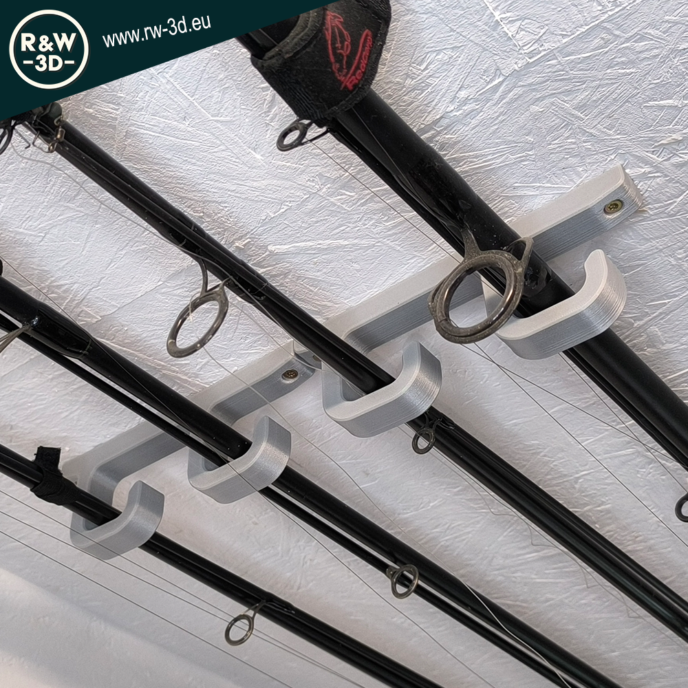 Angelruten Halterung Halter Rack Angelhalterung Rutenhalterung Wand und Decke