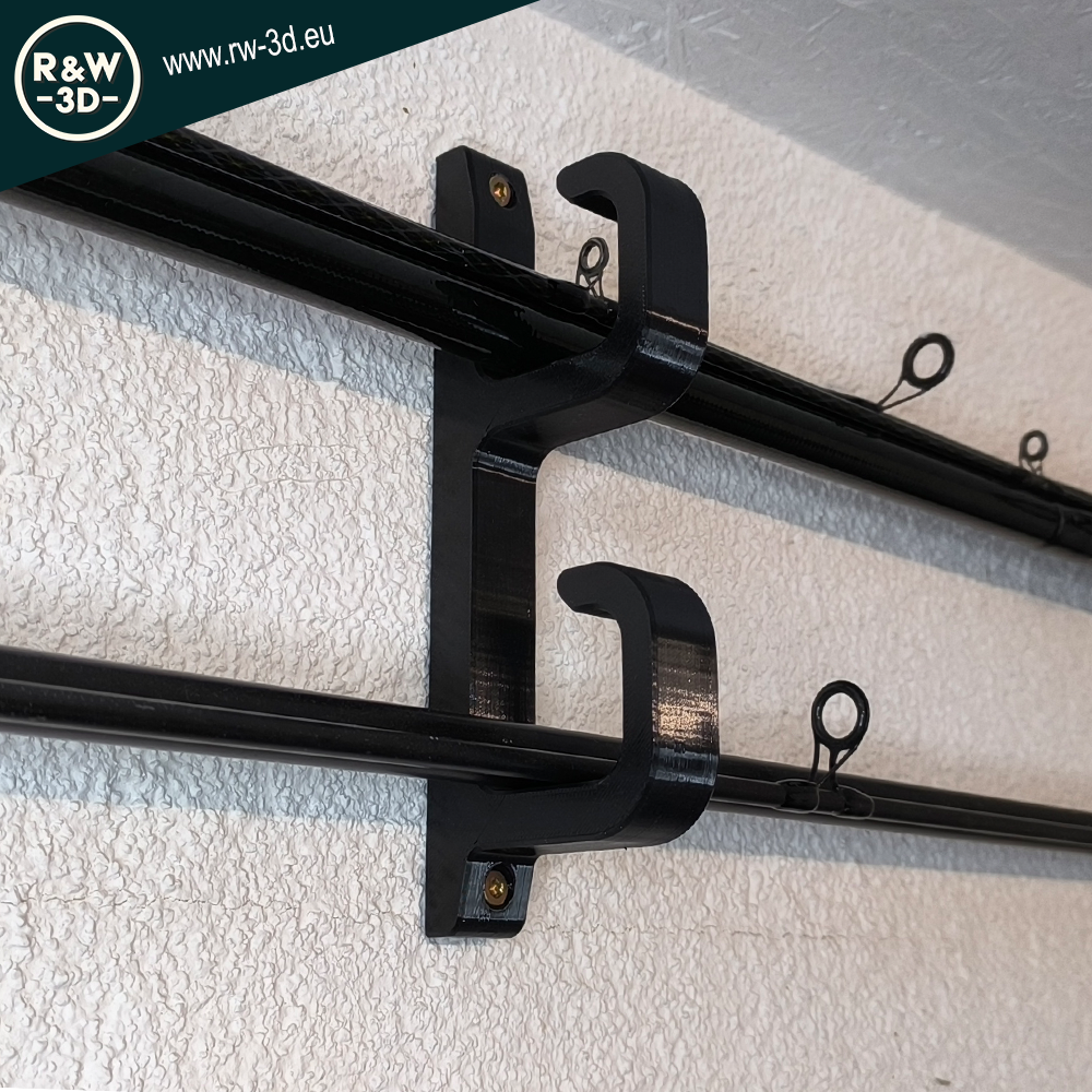 Angelruten Halterung Halter Rack Angelhalterung Rutenhalterung Wand und Decke