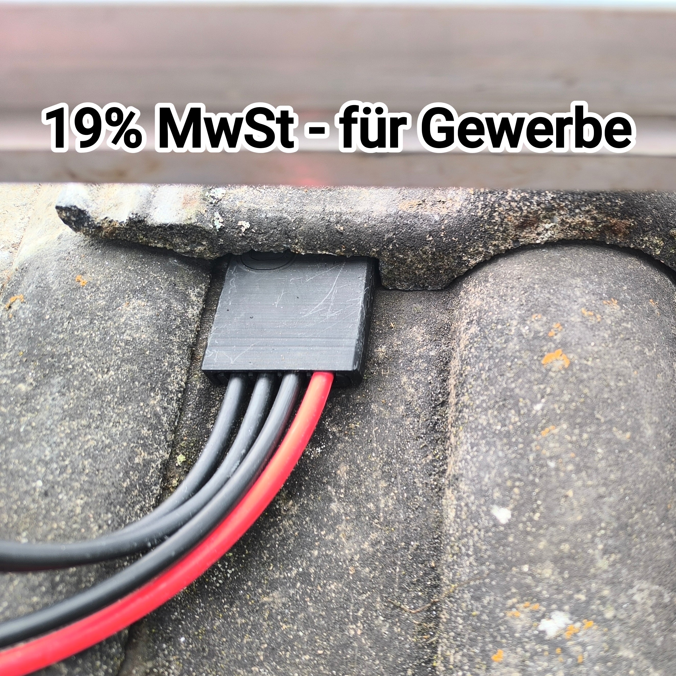 PV Kabeldurchführung Dachdurchführung Ziegeldach Frankfurter Pfanne 19% MwSt.