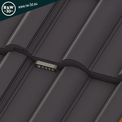 PV Kabeldurchführung Dachdurchführung Ziegeldach Frankfurter Finkenberger Pfanne