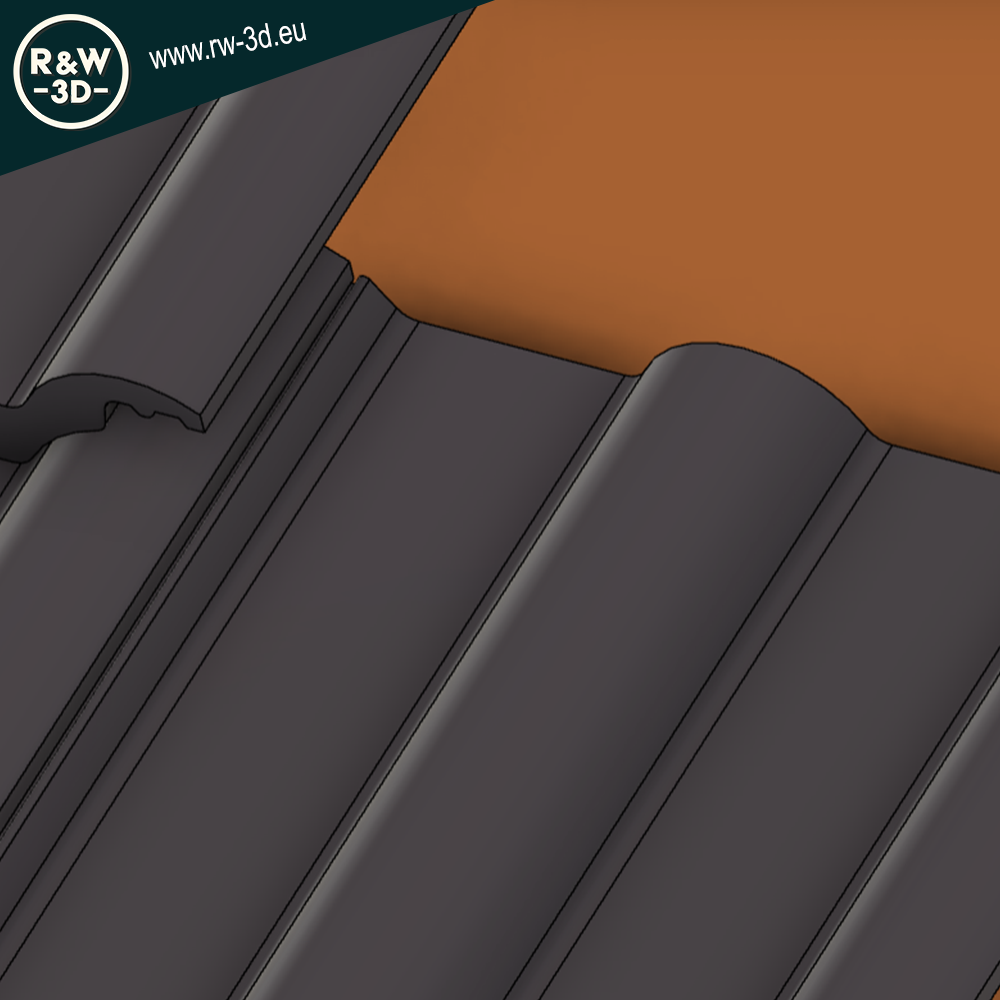 PV Kabeldurchführung Dachdurchführung Ziegeldach Frankfurter Finkenberger Pfanne