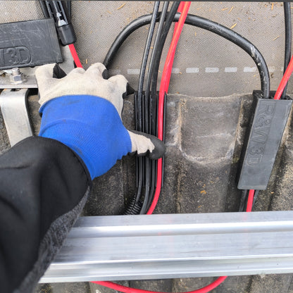 PV Kabeldurchführung Dachdurchführung Ziegeldach Frankfurter Finkenberger Pfanne