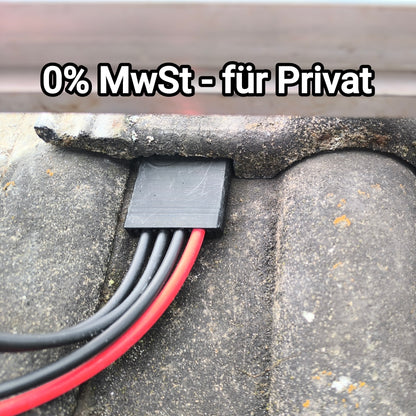 PV Kabeldurchführung Dachdurchführung Ziegeldach Frankfurter Finkenberger Pfanne