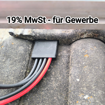 PV Kabeldurchführung Dachdurchführung Ziegeldach Frankfurter Pfanne 19% MwSt.