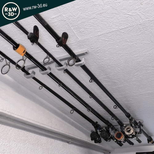 Angelruten halterung halter rack angelhalterung rutenhalterung wand decke 4